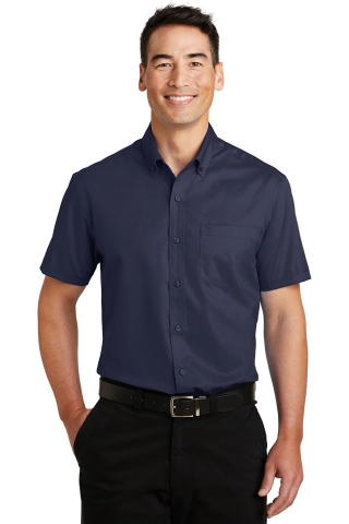 Port Authority Short Sleeve SuperPro Twill Shirt | ONB Store | onbstore.com